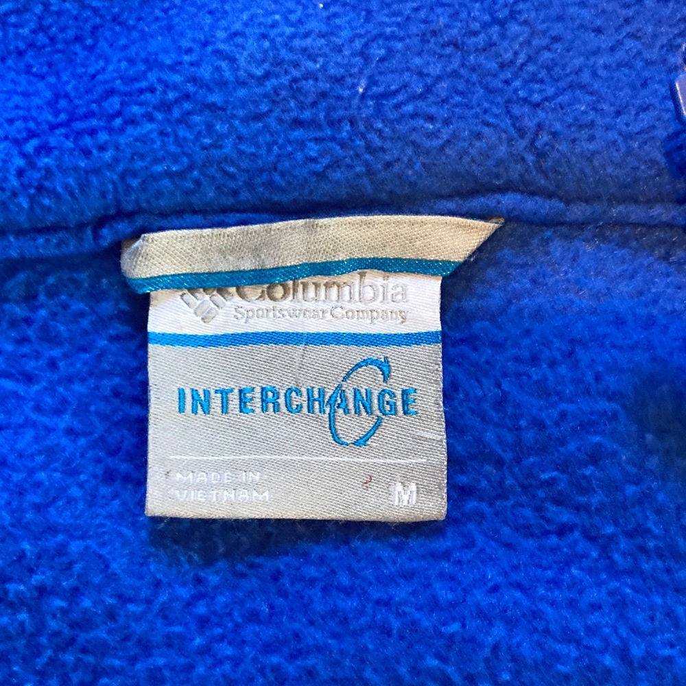 Columbia Women’s Interchange Windbreaker and Fleece Size Medium - Picture 4 of 11